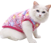 KUTKUT Puppy Clothes for Small Dog & Cat Boy Girl | Winter Warm Cute Paw Pattern Sweaters for Shih Tzu, Maltese, Yorkie Male Female